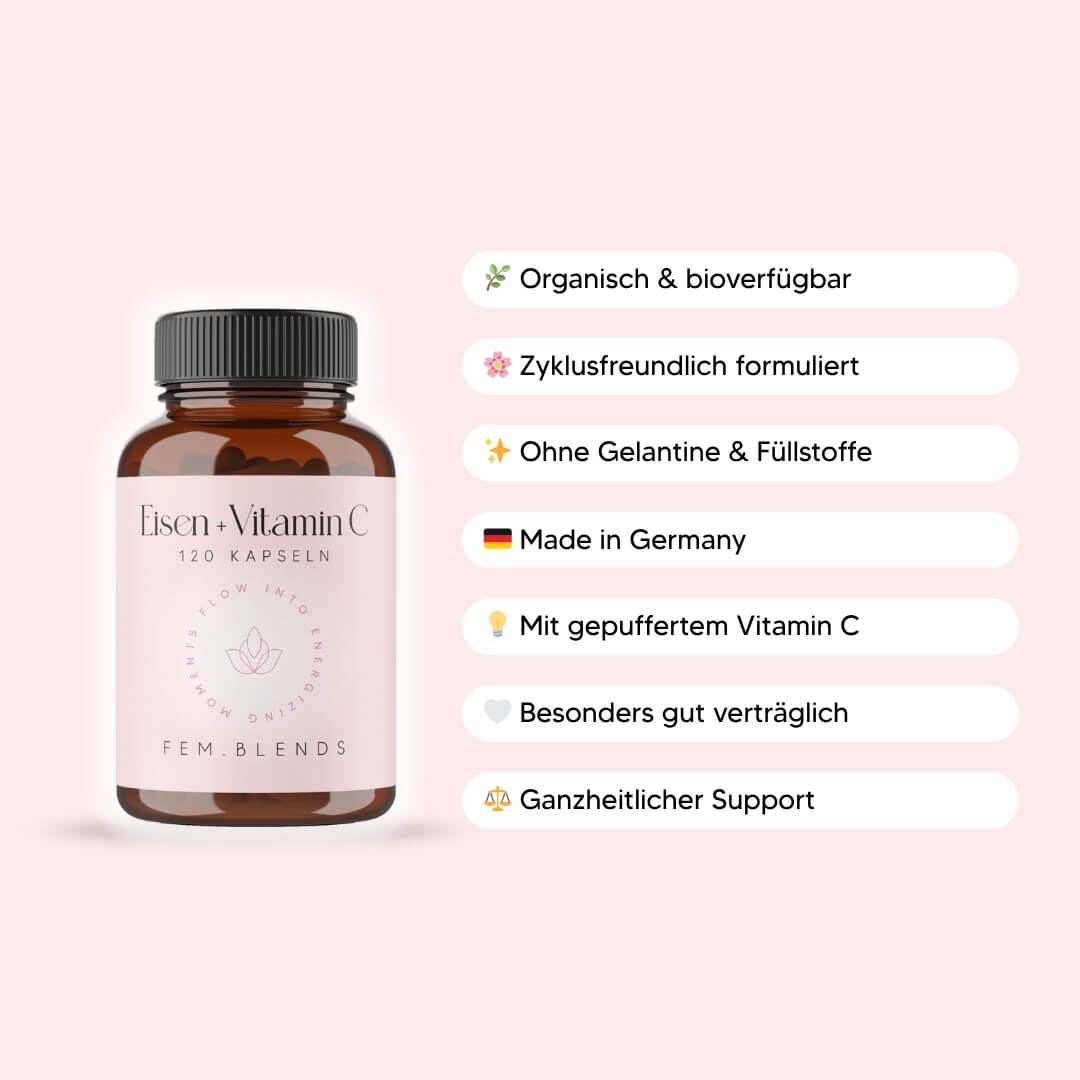 Eisen + Vitamin C (gepuffert)