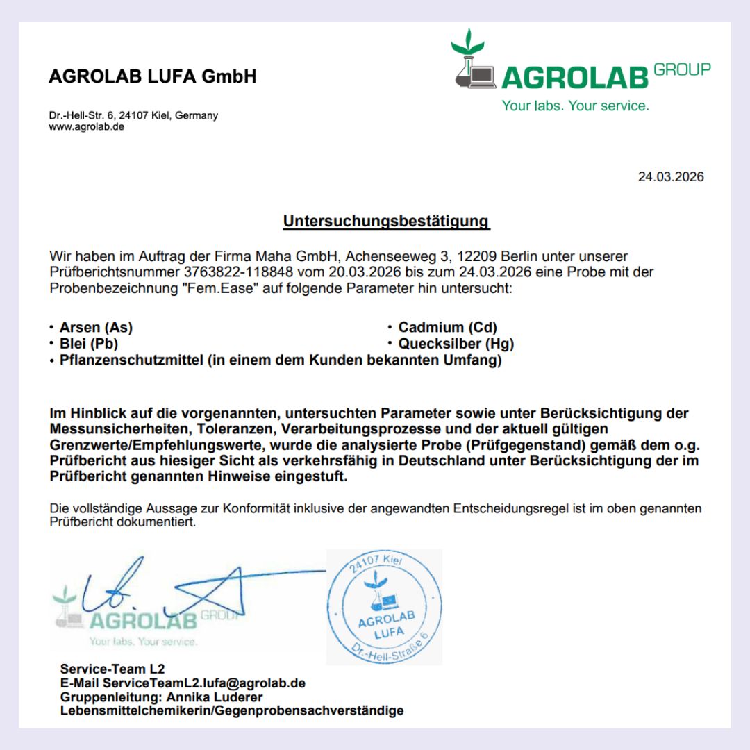 Zyklustee Phase 4 – Fem.Ease (Lutealphase) 105g