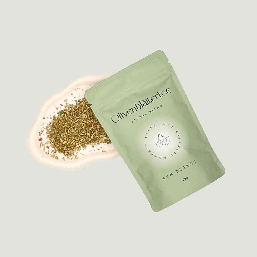 Olivenblätter Tee